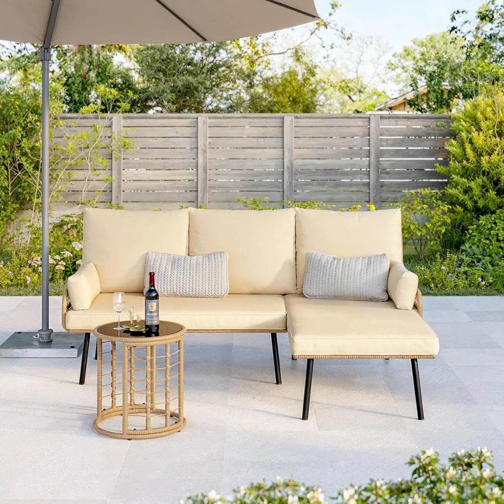 3-Piece Outdoor Patio Furniture Set - Loft&Timber