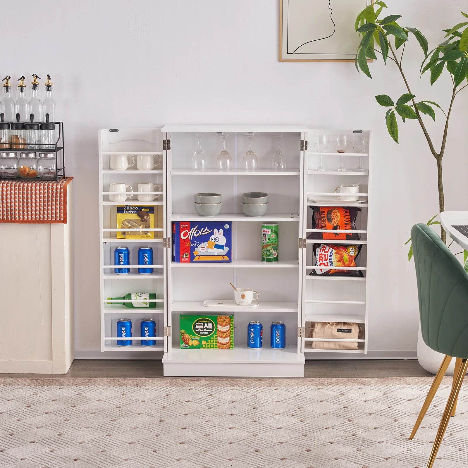 Simple Triamine Adjustable Shelves Sideboard - Loft&Timber