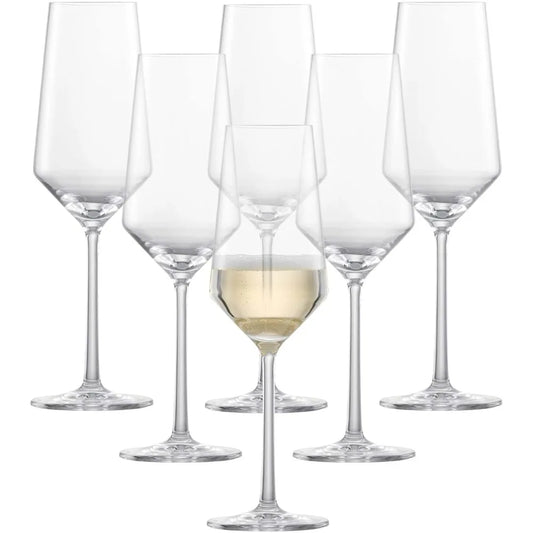 ZWIESEL GLAS Pure Collection Champagne Glasses Set - 6 Pack