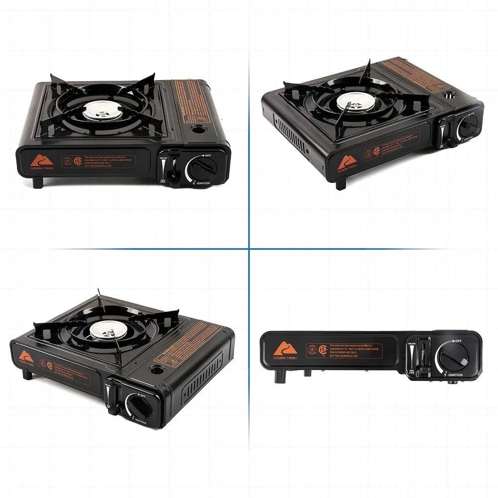 2 in 1 Butane Griddle 7650 BTU - Loft&Timber