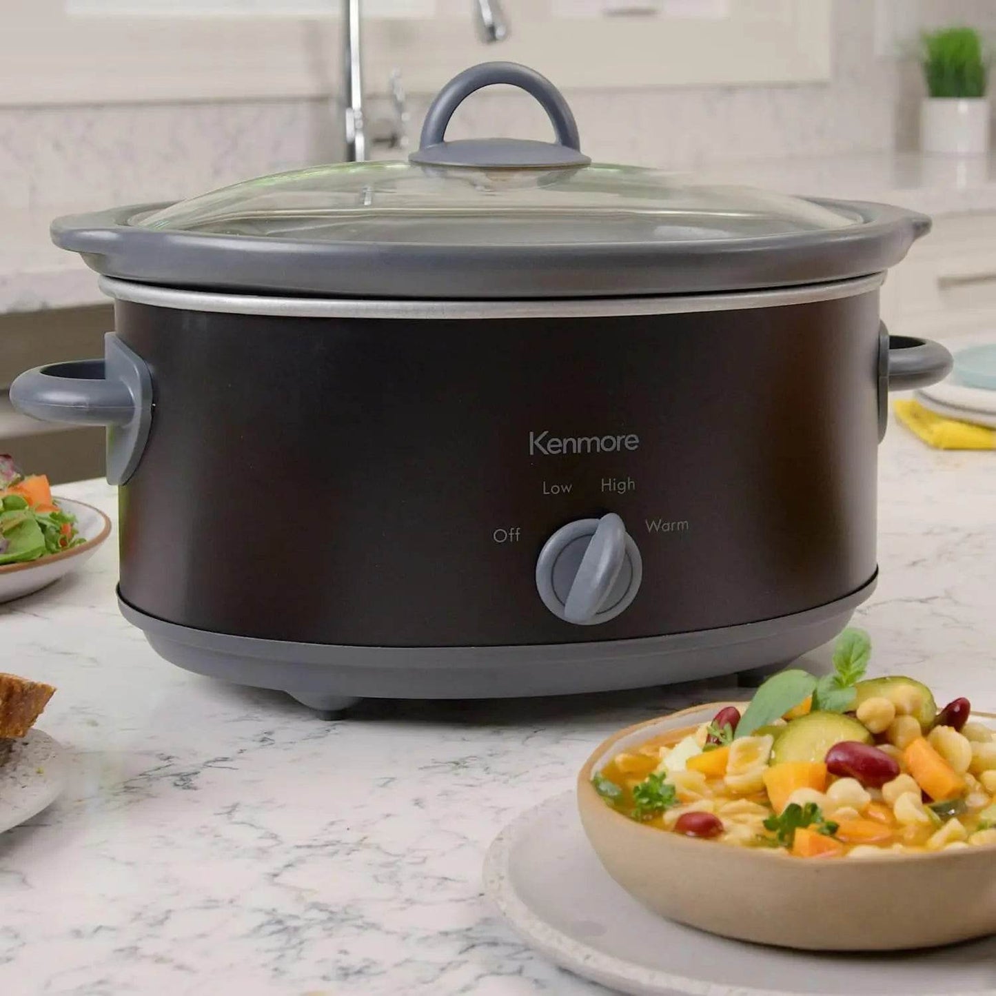 Kenmore 5qt 4.7L Slow Cooker - Loft&Timber