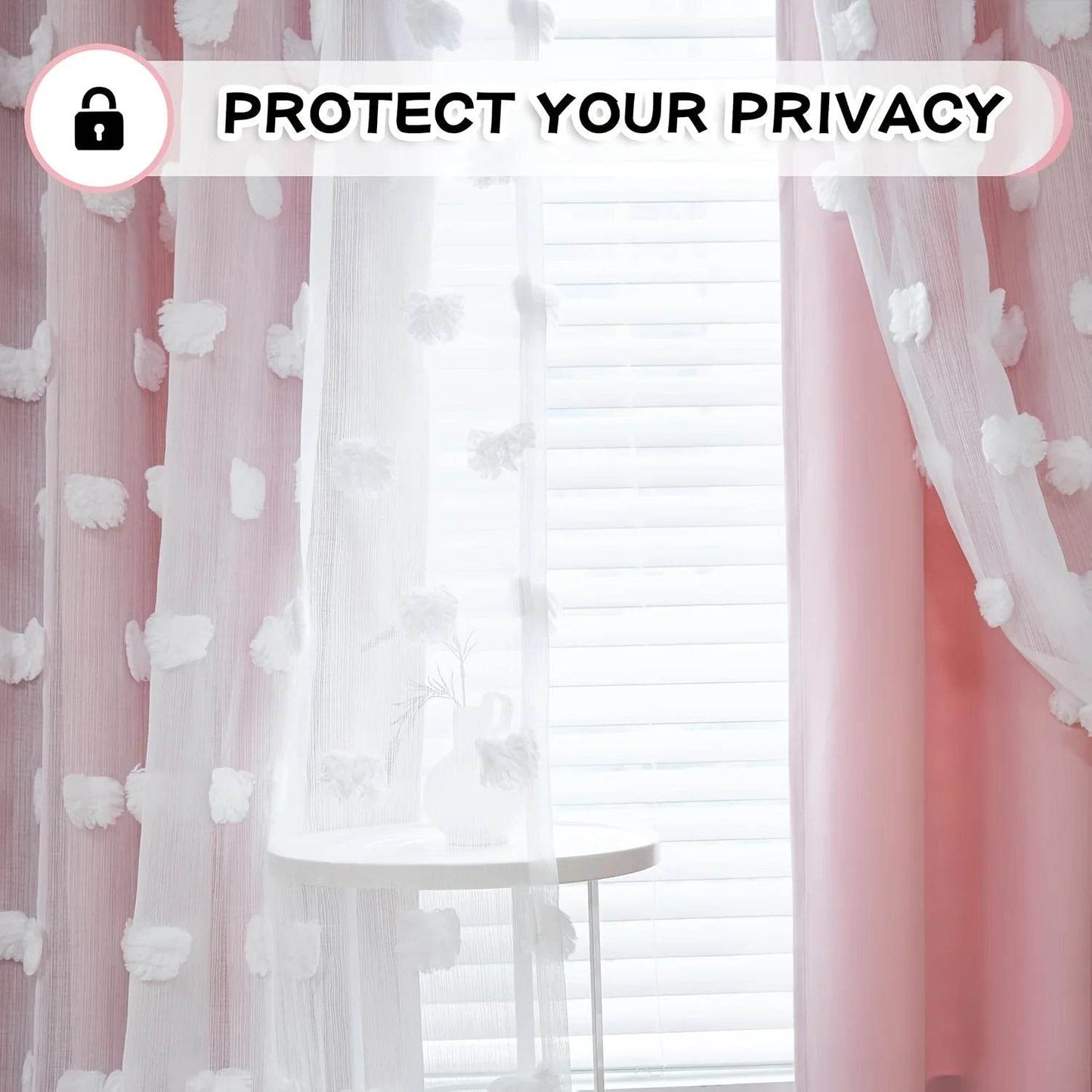 Pink Curtains For Living Room - Loft&Timber