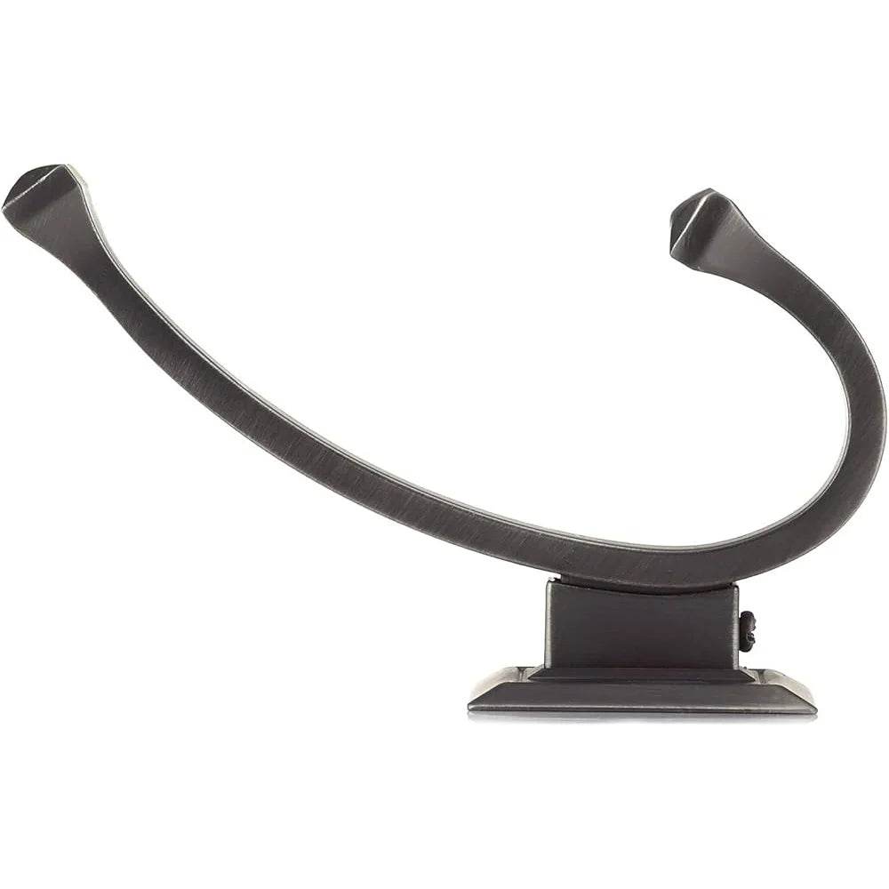 Transitional Metal Hook Antique Nickel Wall Mount Hardware 10kg Load Capacity Easy Installation Includes Mounting Accessories - Loft&Timber