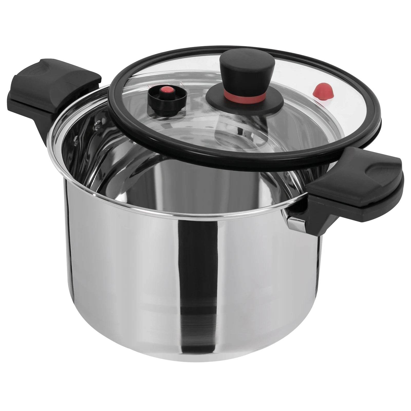 Pressure Cooker 7L with Clear Glass Lid - Loft&Timber