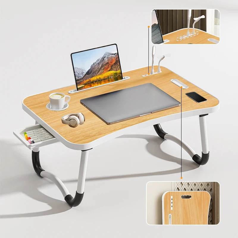 Portable Laptop Desk with USB Light - Loft&Timber