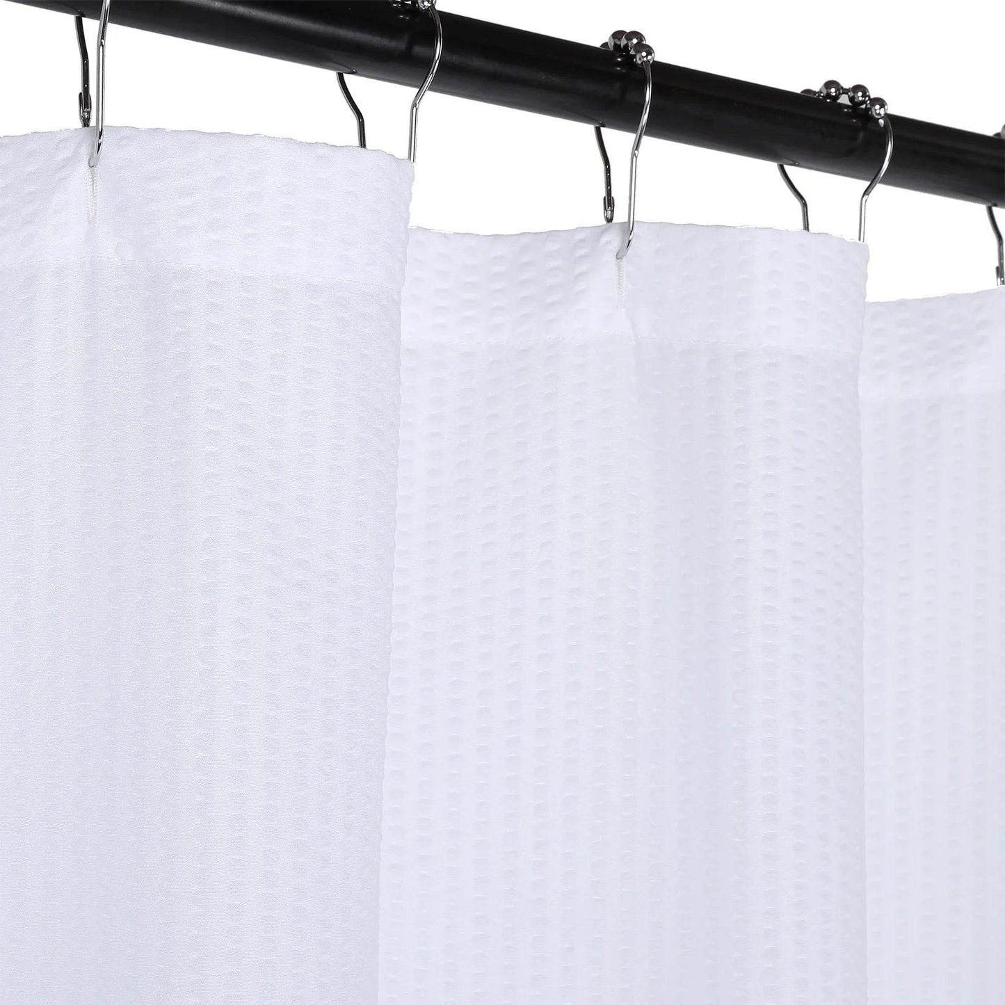 Shower Curtain Soft Microfiber Shower Curtain, Water Repellent 72x72Inches - Loft&Timber