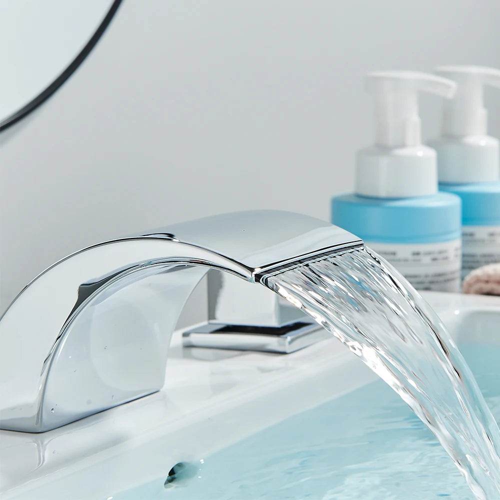 LED Bathroom Faucets Waterfall - Loft&Timber