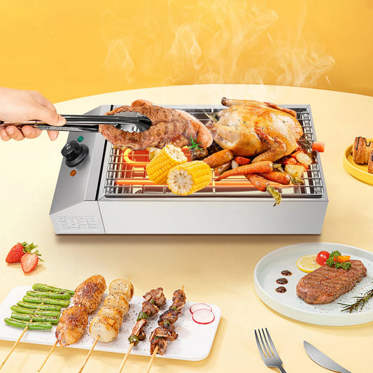Sweetmile Electric Machine Smokeless Griddle Portable