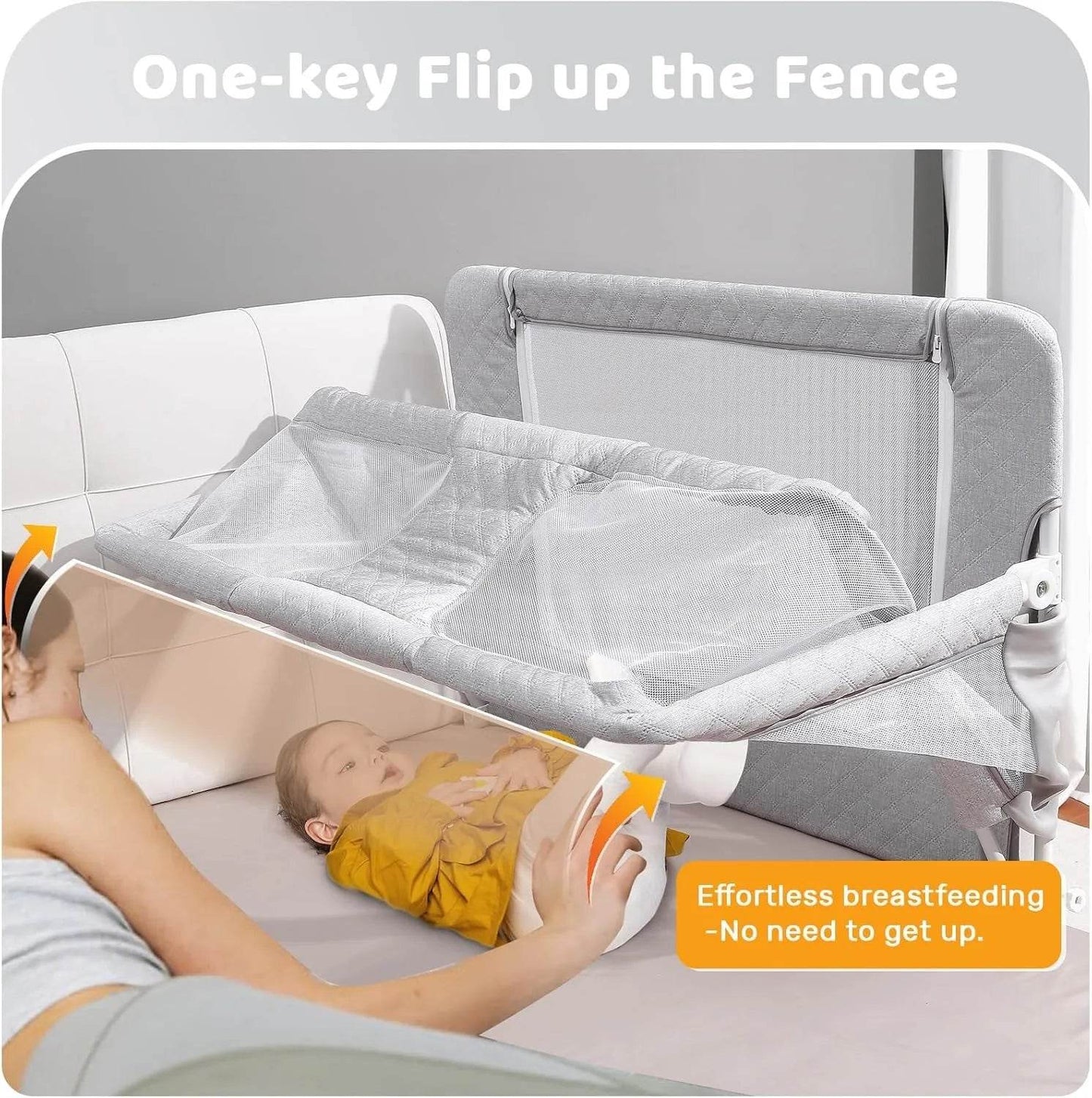 3-in-1 Folding Baby Crib - Loft&Timber