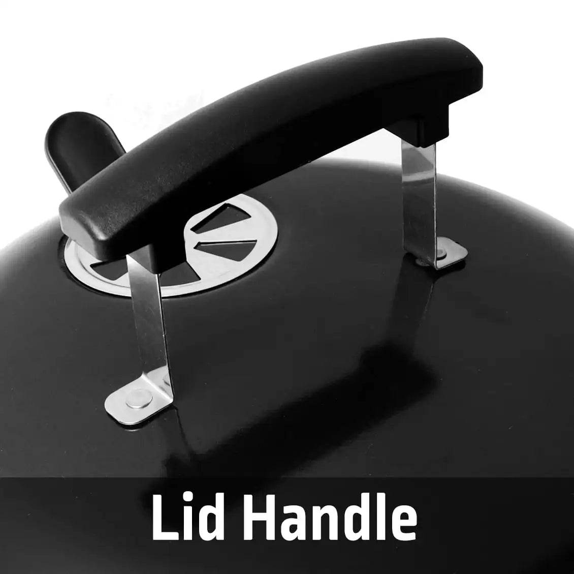 14.5'' Charcoal Tabletop Portable Grill, Black, New - Loft&Timber