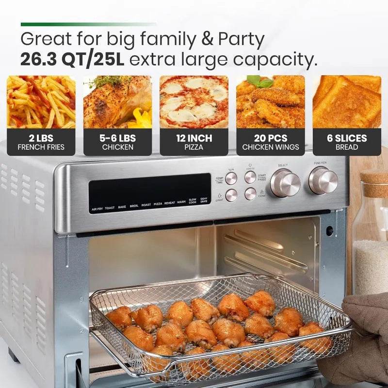 Infrared Heating Air Fryer Toaster Oven - Loft&Timber