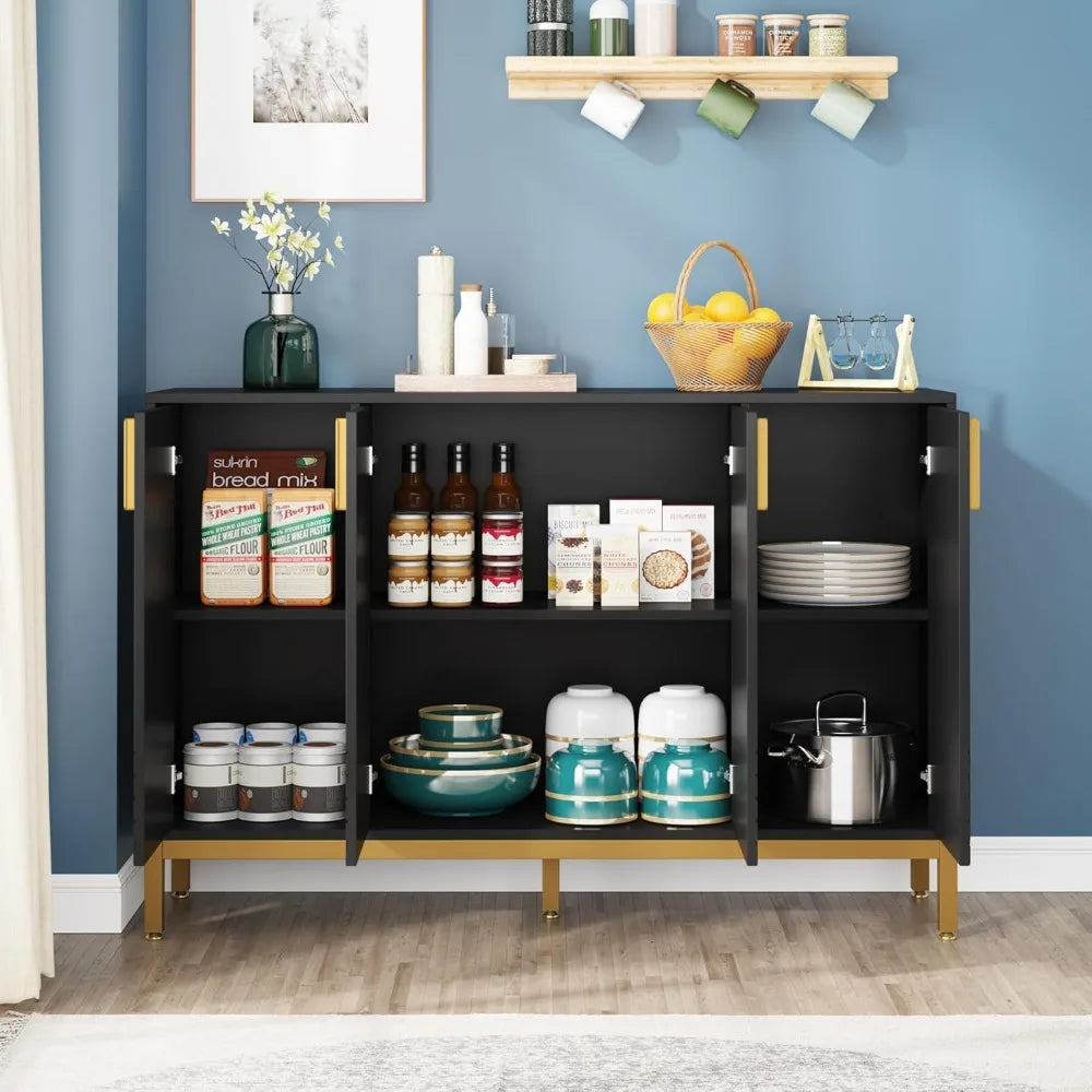 59" Luxury Buffet Cabinet with Storage - Loft&Timber