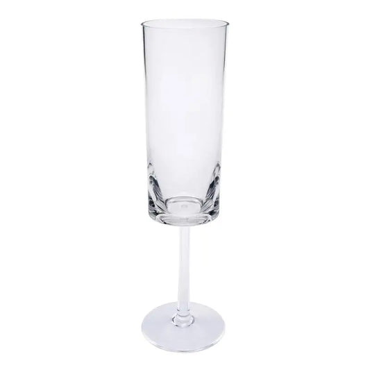 Set of 4 Unbreakable Plastic Champagne Flutes 4oz