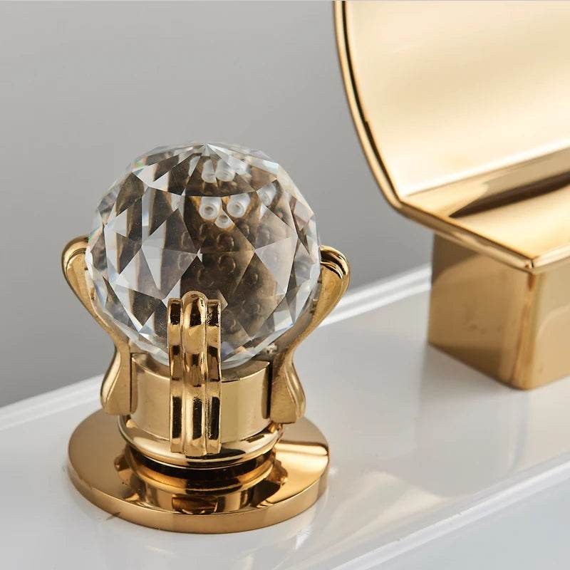 Shinesia Luxury Golden Bathroom - Loft&Timber