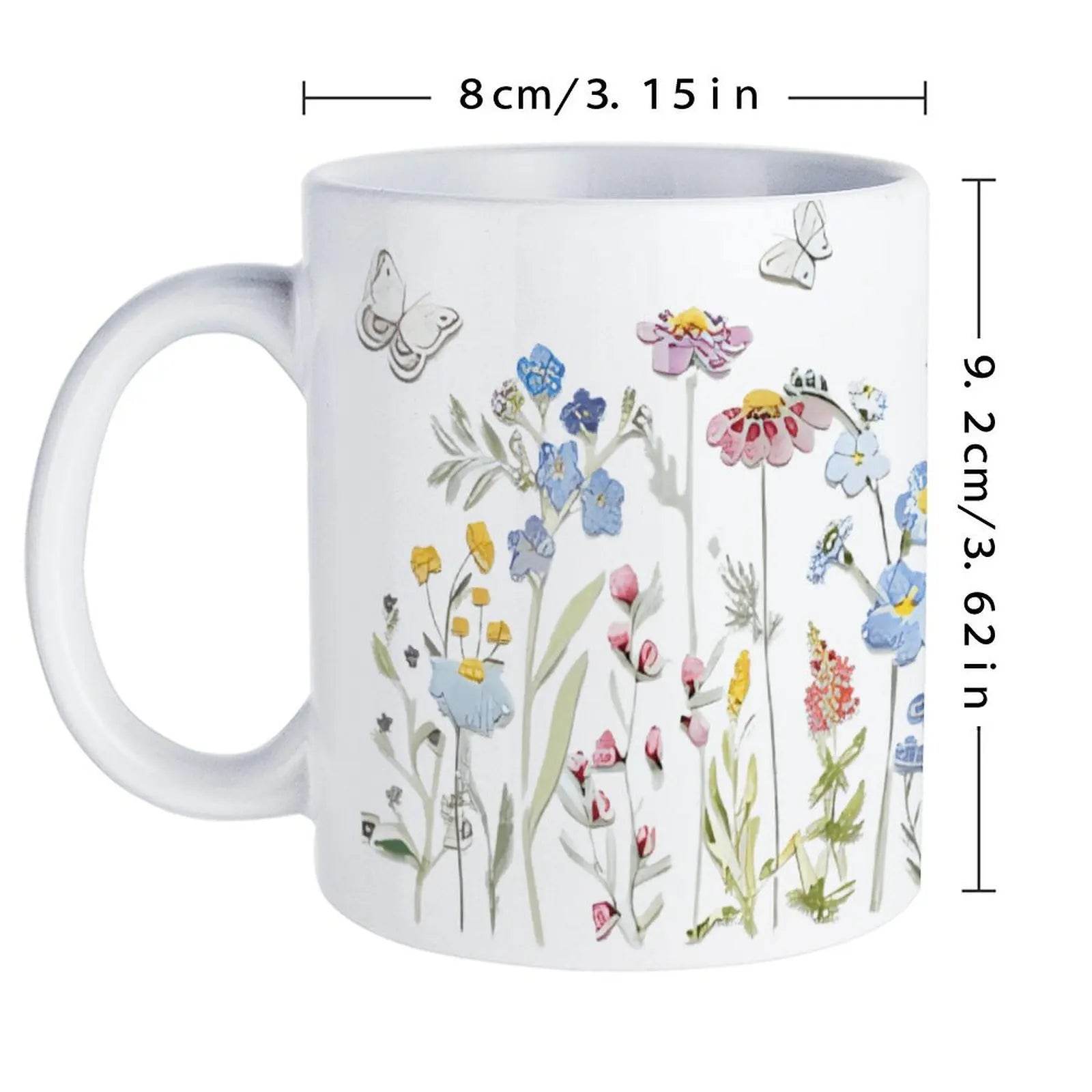 Delight Yourself In The Lord And He Will Give You The Desires Of Your Heart Ceramic Coffee Mug Bible Verse Mugs, 330ml Mugs - Loft&Timber