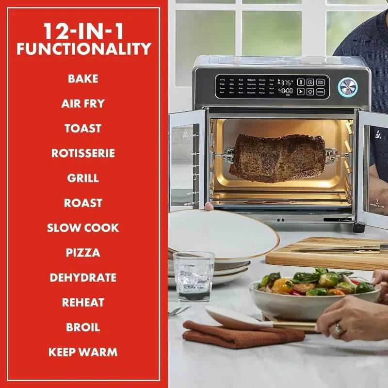 Emeril Lagasse French Door Air Fryer Toaster Oven Combo, 26QT - Loft&Timber