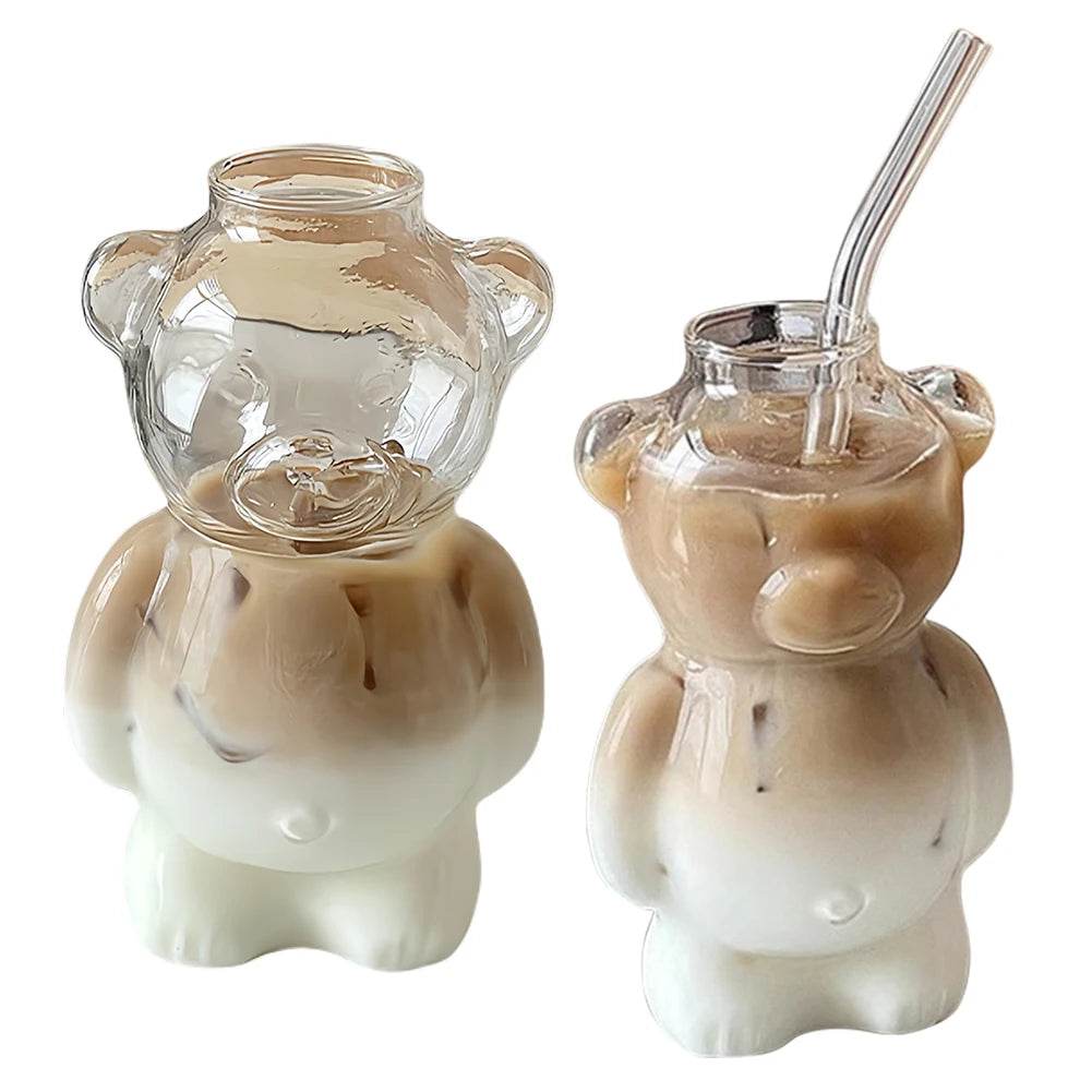 Cartoon Bear Shaped Coffee Mug - Loft&Timber