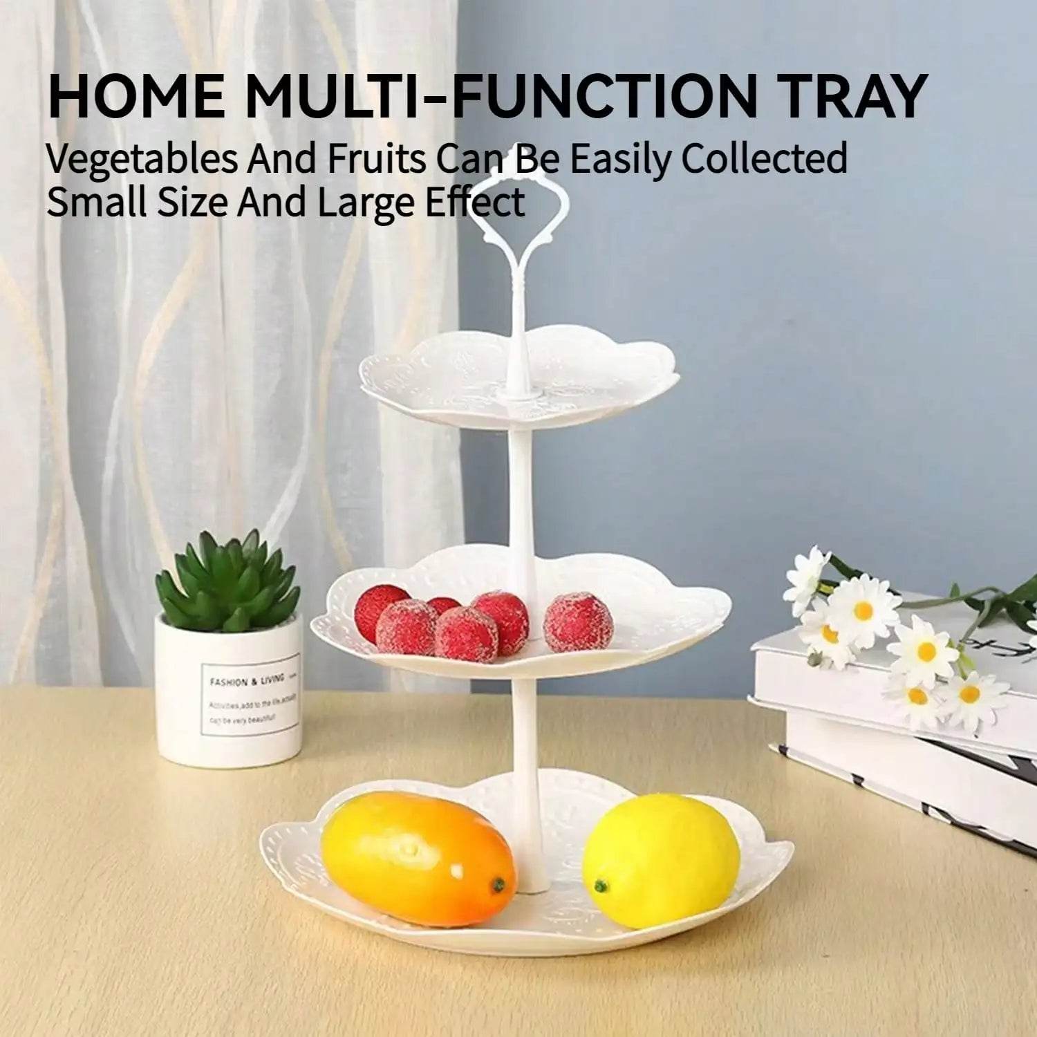 7Pcs Cake Stand Dessert Table Stand Set - Loft&Timber