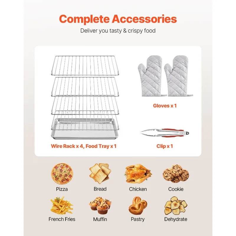 VEVOR Commercial Countertop Oven 66L - Loft&Timber