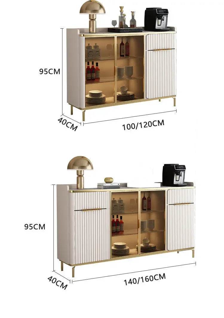 Sideboard Armoire De Cuisine Buffet Bar Cabinet - Loft&Timber