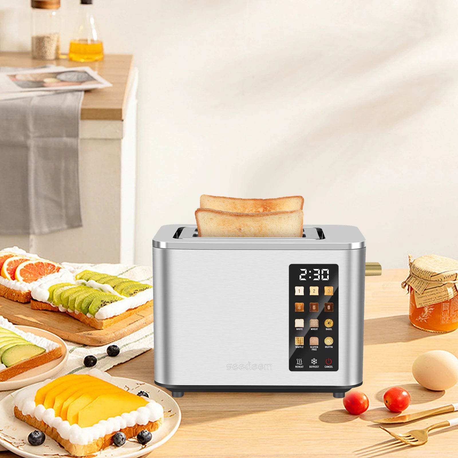 2 Slice-Toaster with Touch Control - Loft&Timber