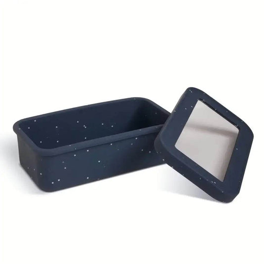 9 Inches Silicone Loaf Baking Dish & Lid Set - Atlantic Blue - Loft&Timber