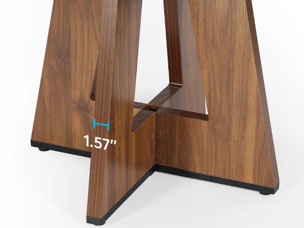 Tribesigns Round Dining Table for 4, 47" - Loft&Timber