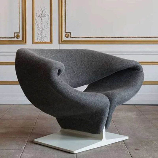 Cute Aesthetic Living Room Chairs White Cream Modern Designer Unique Lounge Clear Chairs Creative Sillones Trendy Furniture - Loft&Timber