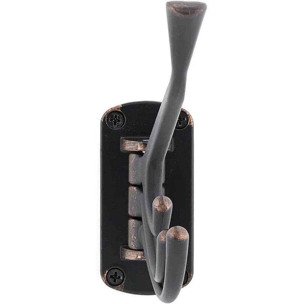 Triple Utility Swivel Hook Metal Wall Mount - Loft&Timber