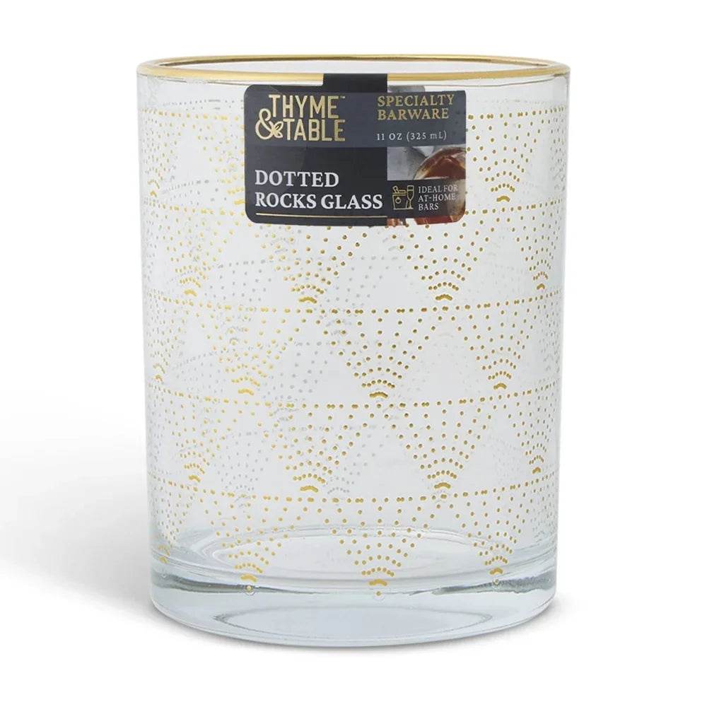 2 Pack Diamond Print Whiskey Rocks Glass - Loft&Timber