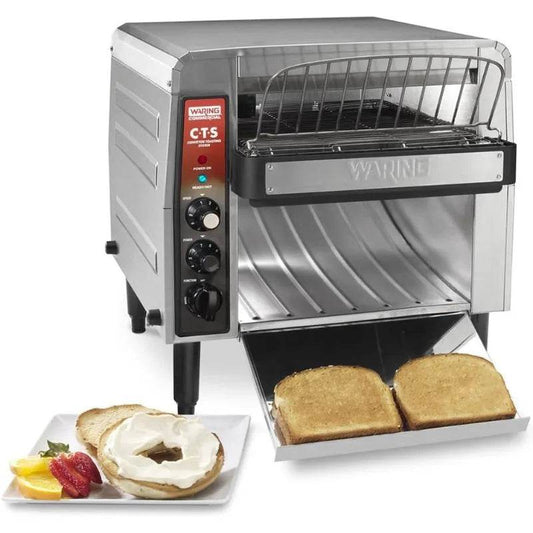 Waring Commercial Conveyer Toaster, 1000+ slices per hour, 208V, 2700W - Loft&Timber