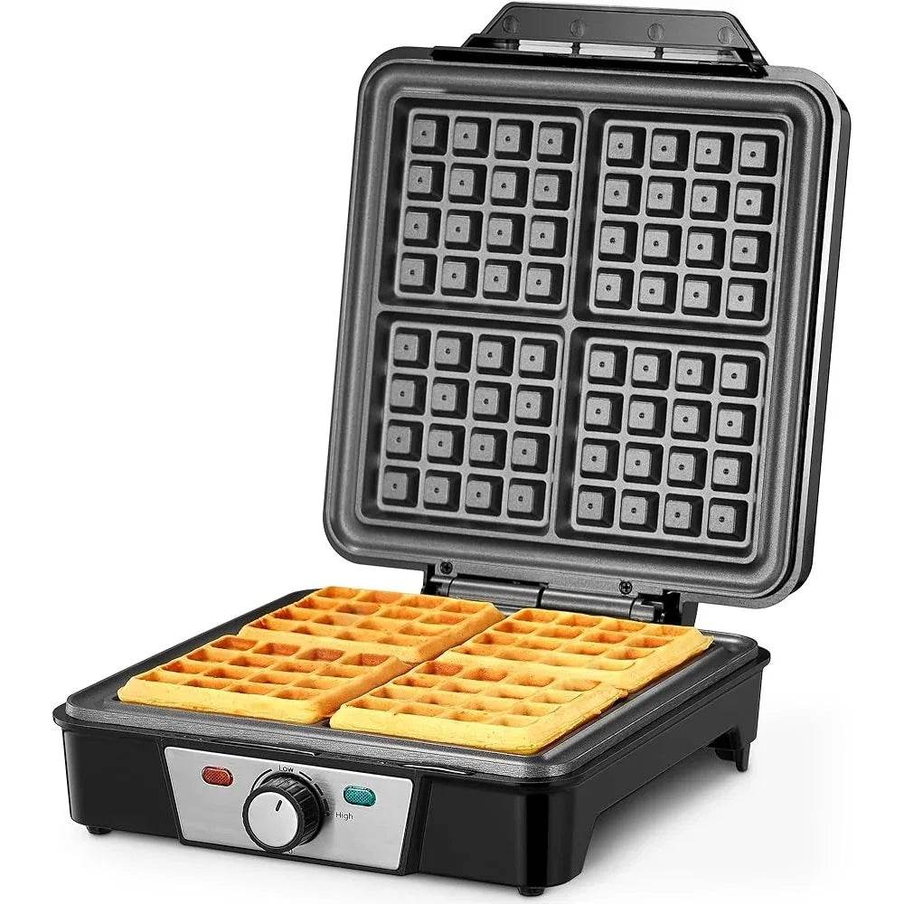 4 Slice Belgian Waffle Maker 1200W - Loft&Timber