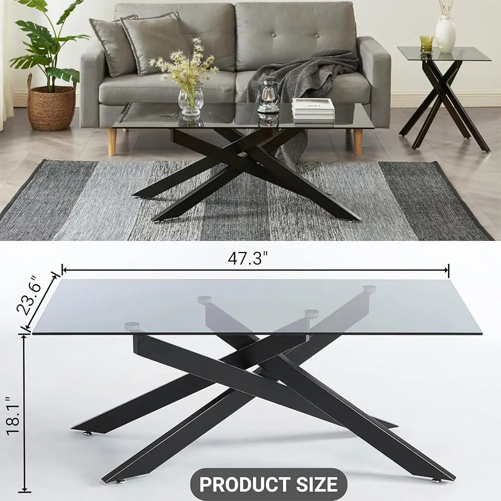 23" Rec Modern Coffee Table - Loft&Timber