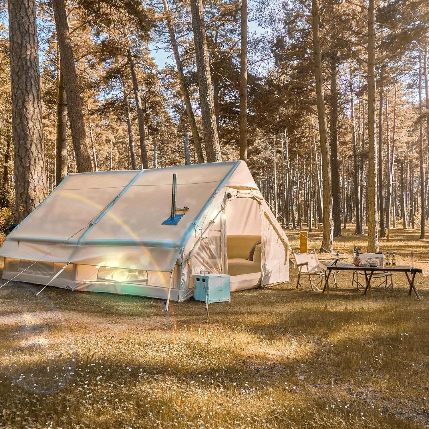 Inflatable Tent for Camping, Easy Setup - Loft&Timber