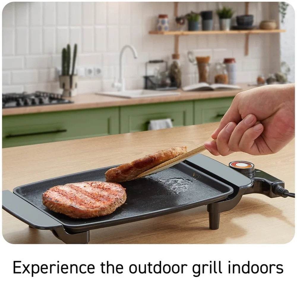 Compact Non-Stick Electric Griddle - Loft&Timber