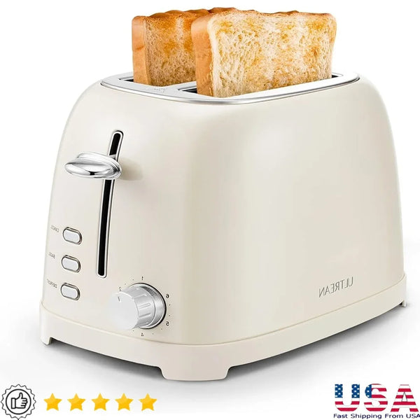 2 Slice Toaster Extra Wide Slot Stainless Steel