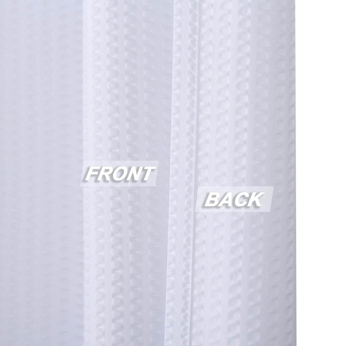 Shower Curtain Soft Microfiber Shower Curtain, Water Repellent 72x72Inches - Loft&Timber