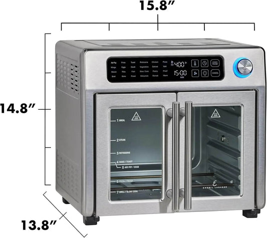 French Door Air Fryer Toaster Oven Combo - Loft&Timber