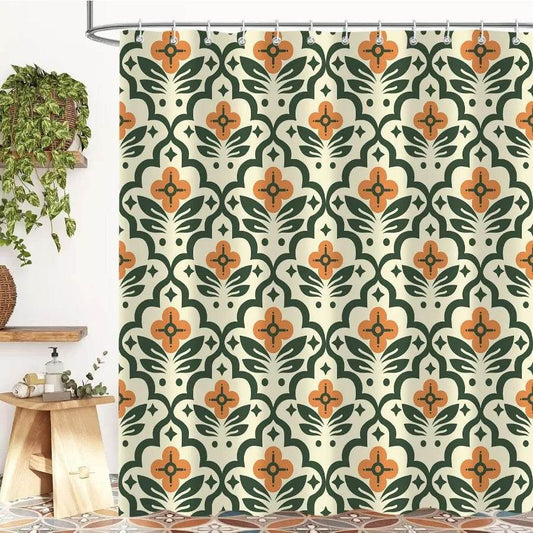 Vintage Boho Floral Shower Curtain - Loft&Timber