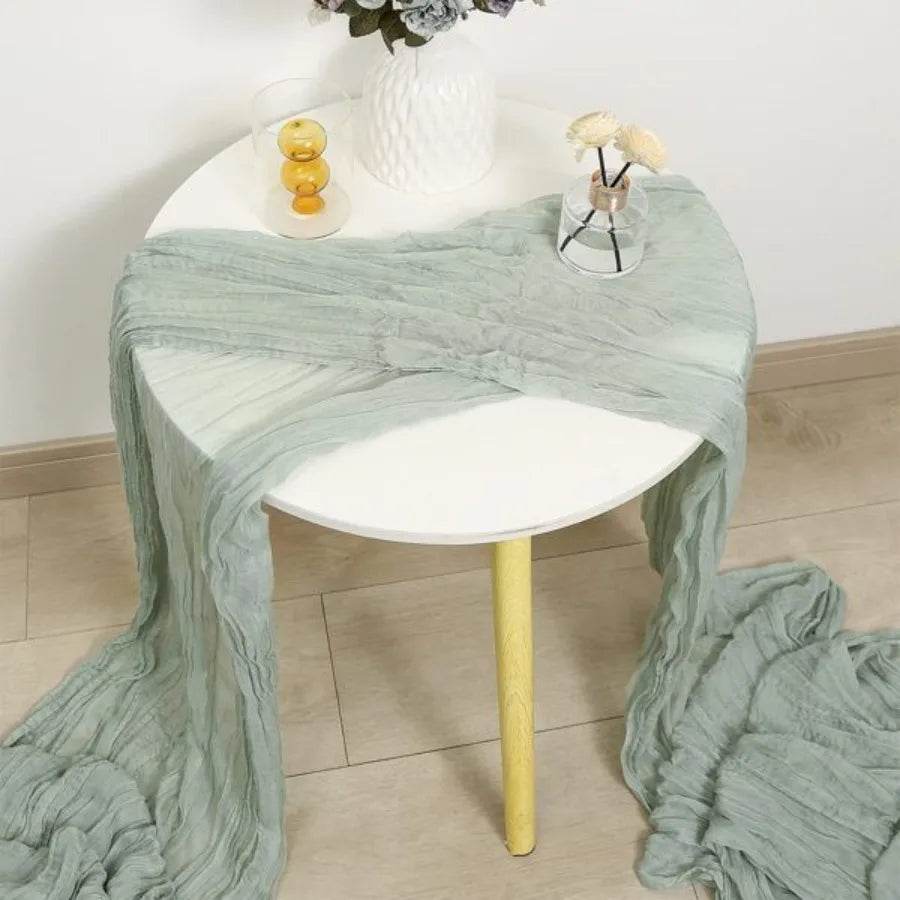 3Pack Voile Crepe Wedding Table Runners - Loft&Timber