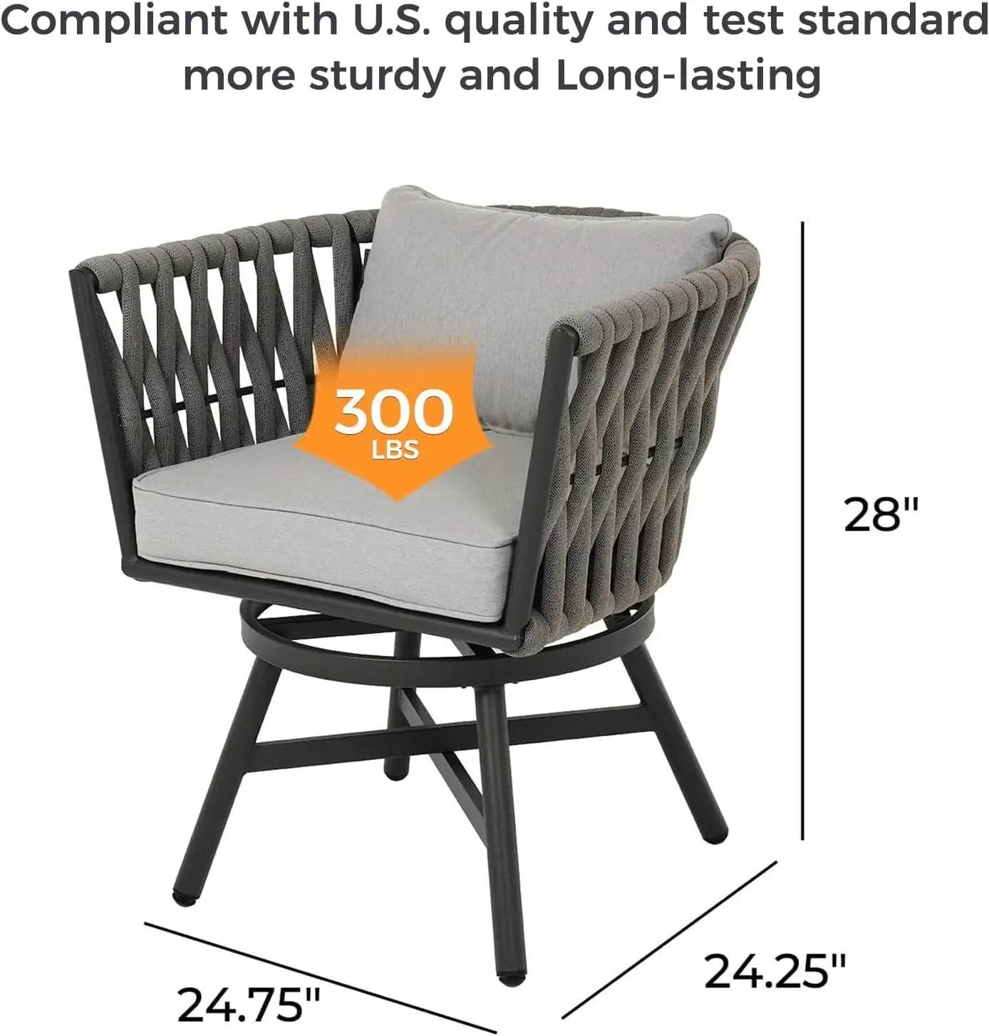 7-Piece Outdoor Dining Set; Patio Furniture - Loft&Timber