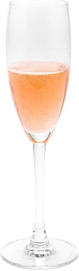 Set of 12 Voglia Nude 6 Oz Champagne Glasses - Loft&Timber