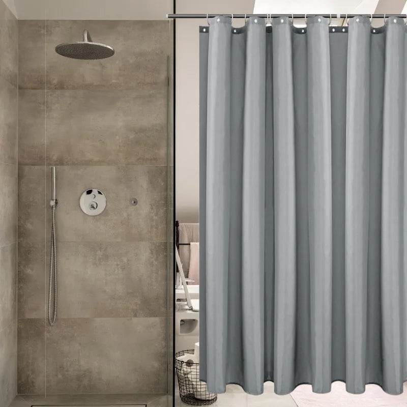 Waterproof Shower Curtain with 12 Hooks - Loft&Timber