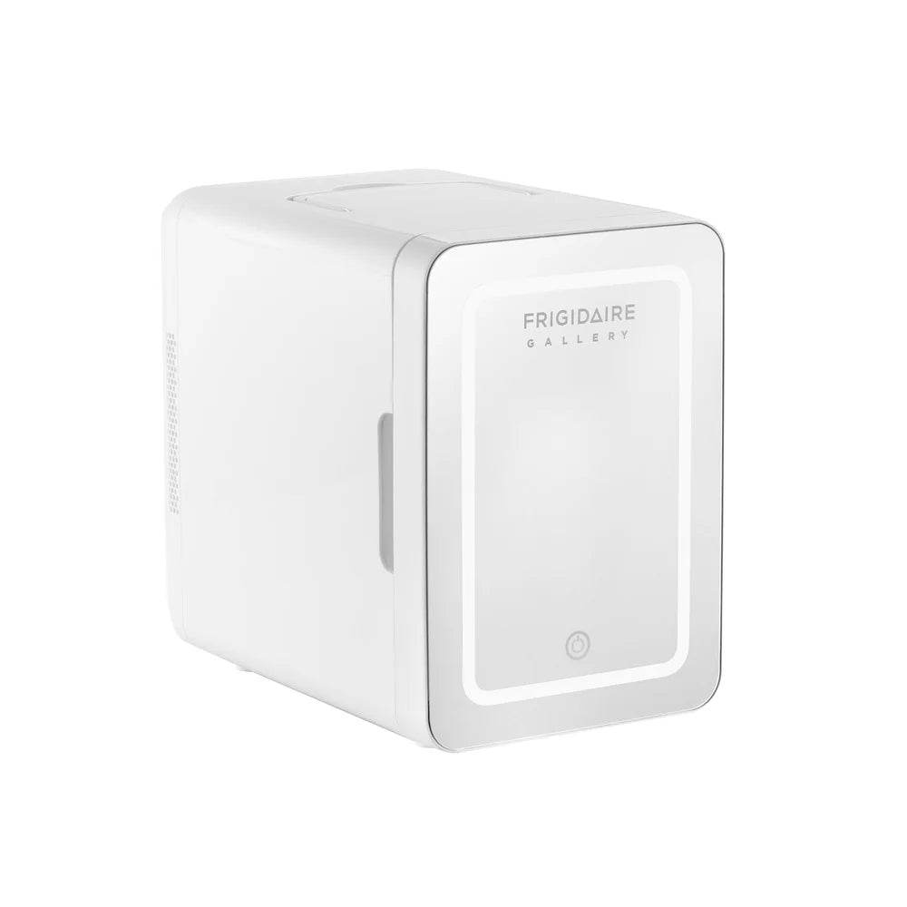 50 Can Mini Beverage Refrigerator with Adjustable Temperature & LED Lighting Countertop Fridge - Loft&Timber