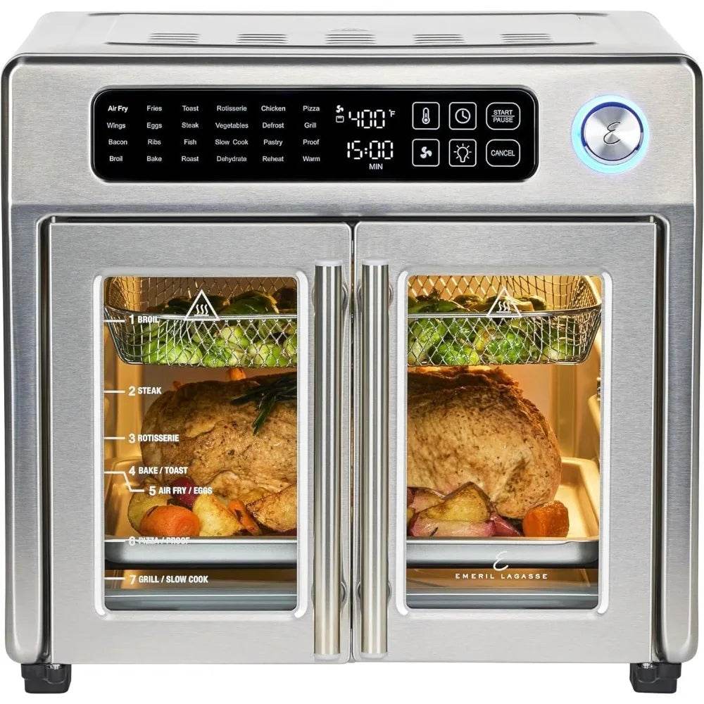Extra Large French Door Air Fryer Toaster Oven Combo - Loft&Timber