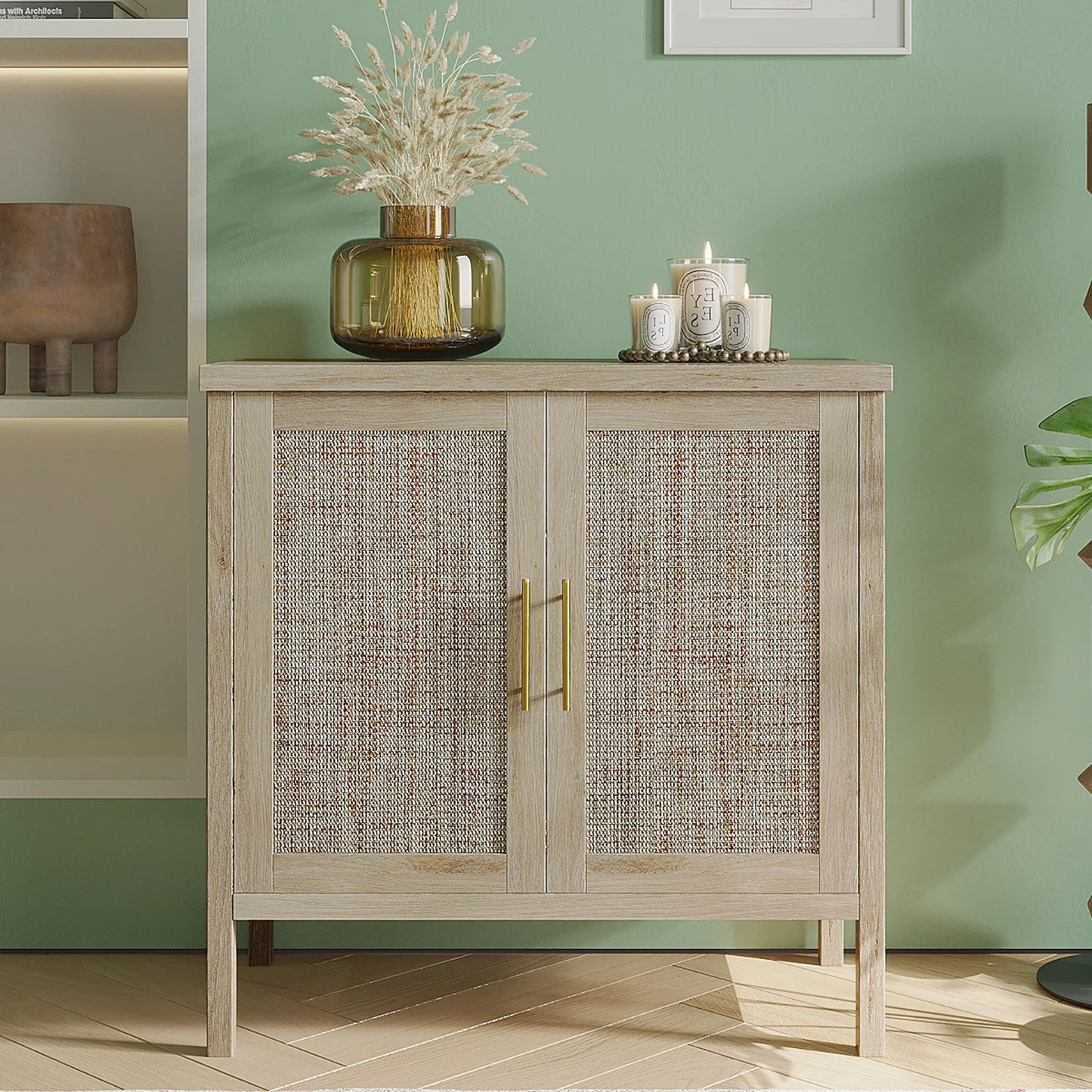 31" Rattan Sideboard - Loft&Timber