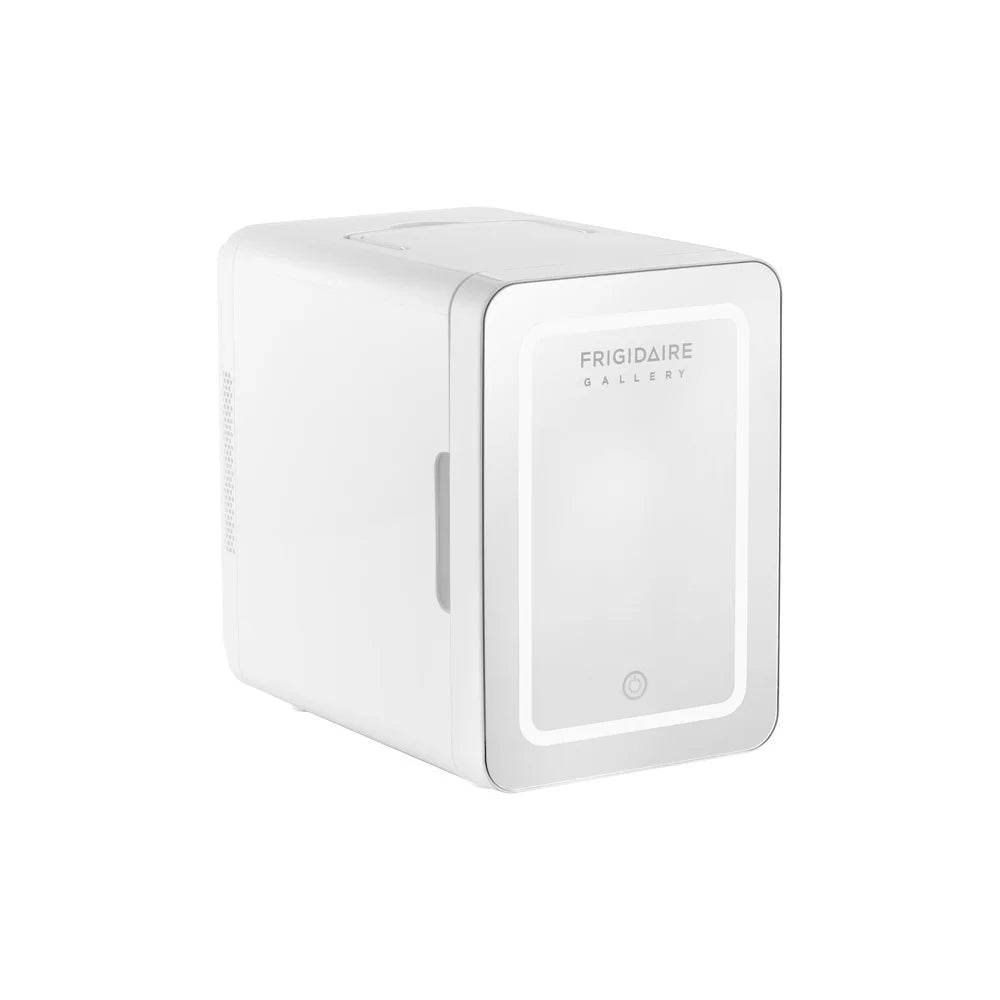 50 Can Mini Beverage Refrigerator with Adjustable Temperature & LED Lighting Countertop Fridge - Loft&Timber