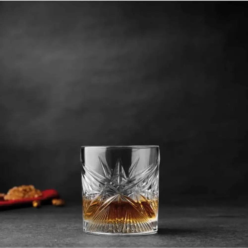 Crystal Whiskey Glasses Set Of 4, 12 Oz Premium Glasses - Loft&Timber