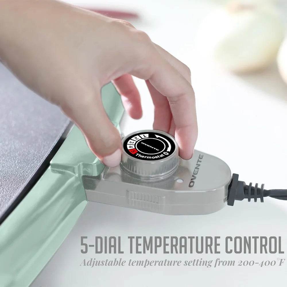 Electric Griddle Non-Stick Cooking Surface 16 x 10 Inch - Loft&Timber