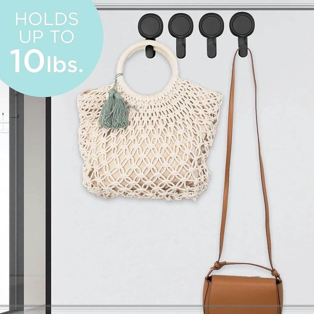 4 Pack Gel Suction Cup Hooks Heavy Duty - Loft&Timber